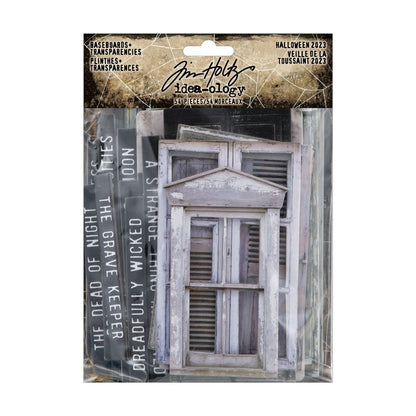 Tim Holtz Baseboards & Transparencies Halloween