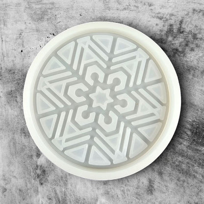 Snow Coaster Silicone Mould