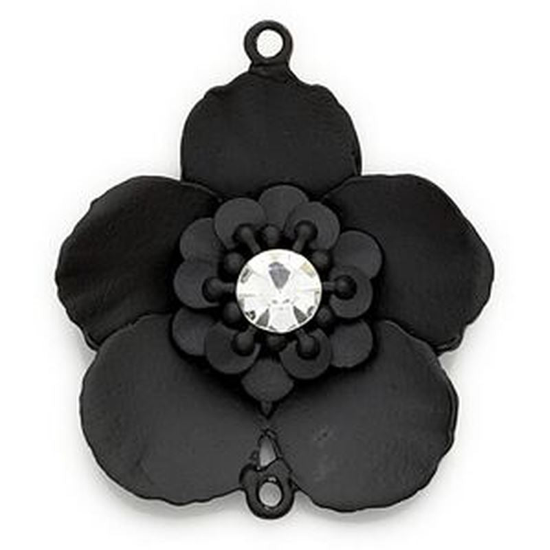 Tk Pdnt Metal Flower Black