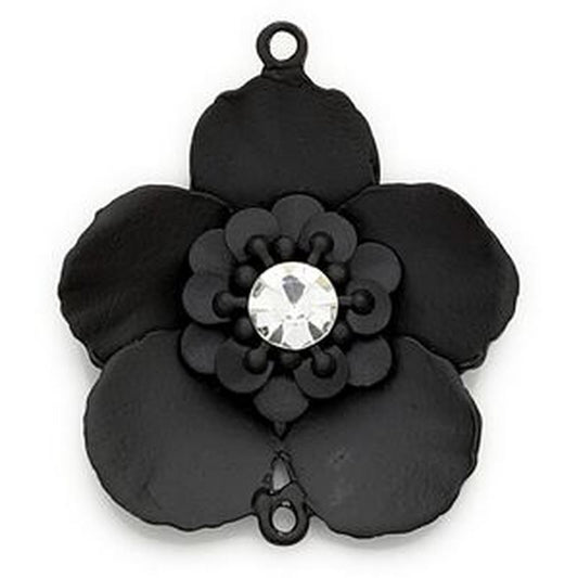 Tk Pdnt Metal Flower Black