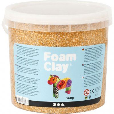 Foam Clay 560g Gold - single