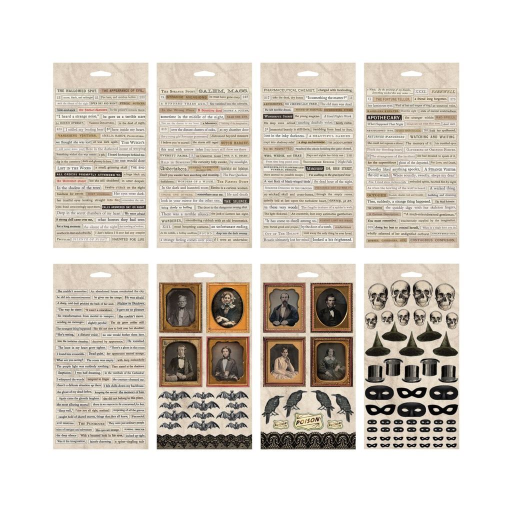 Tim Holtz Sticker Book Halloween