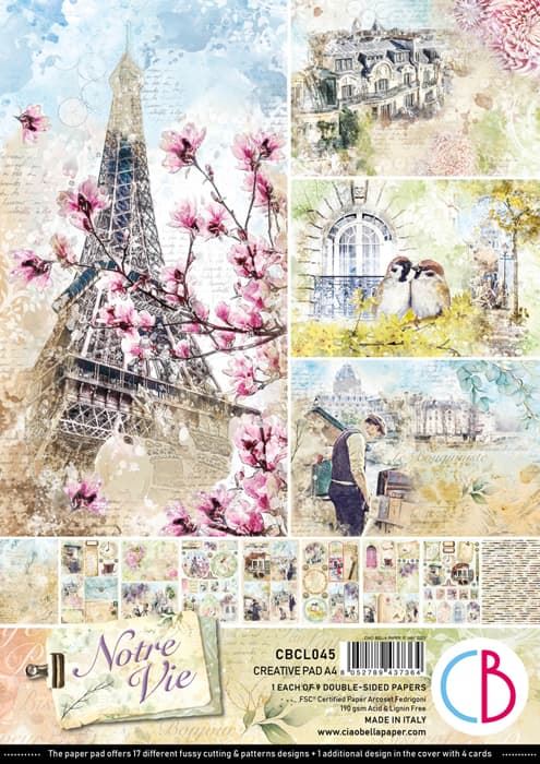 A4 Creative Pad Notre Vie