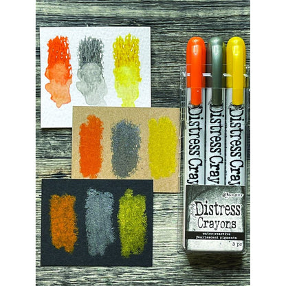 Tim Holtz Distress Crayon Pearl Set 1 - Limited Edition