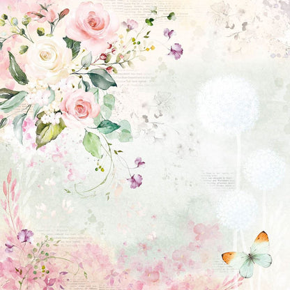 Ciao Bella Blooming 8inc x 8inc Paper Pad