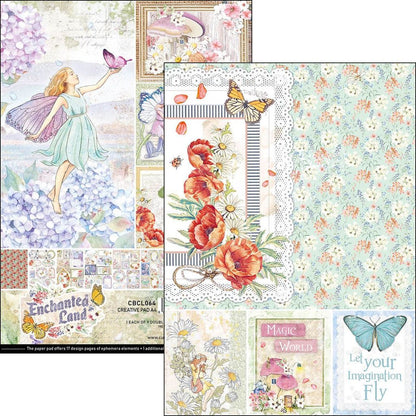 Ciao Bella Enchanted Land A4 Creative pad