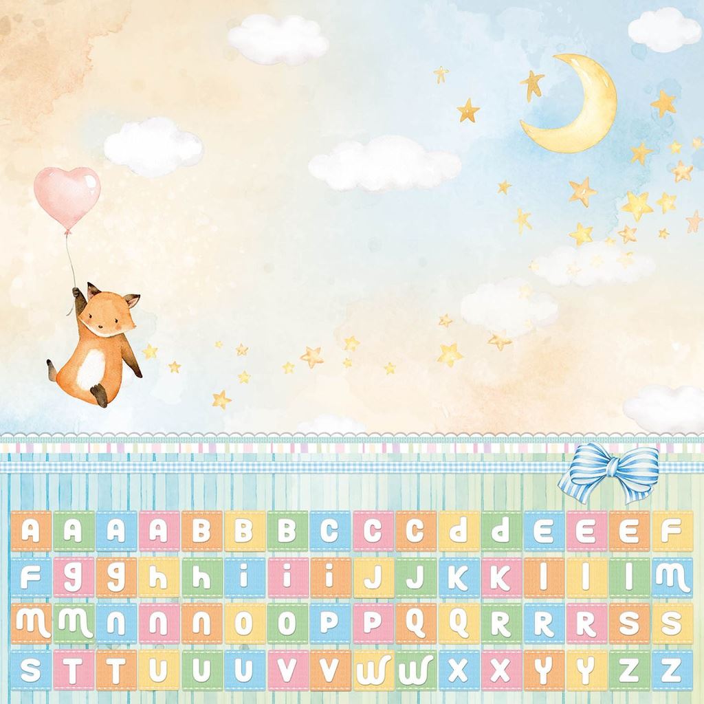 Ciao Bella My Tiny World  12inc x 12inc Patterns Pad