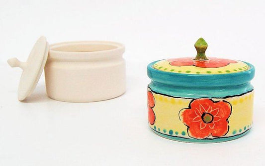 Small pot/jar with lid Box Quantity 8