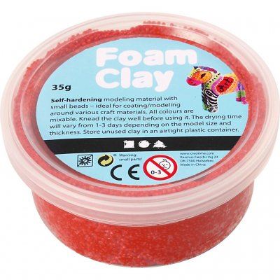 Foam Clay 35g Light Red - single