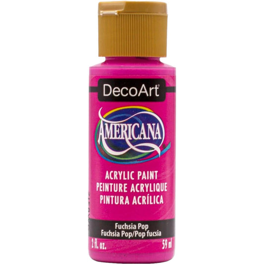 Fuchsia Pop 2oz Americana Acrylic