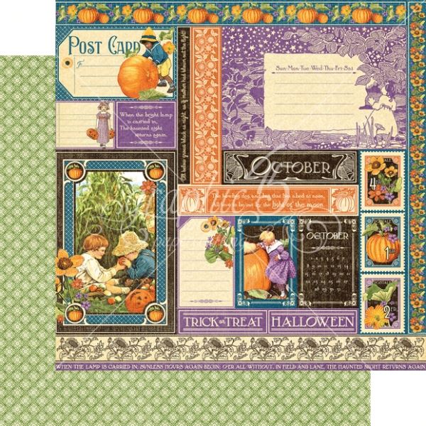 October Collective Sold in Packs of 10 Sheets