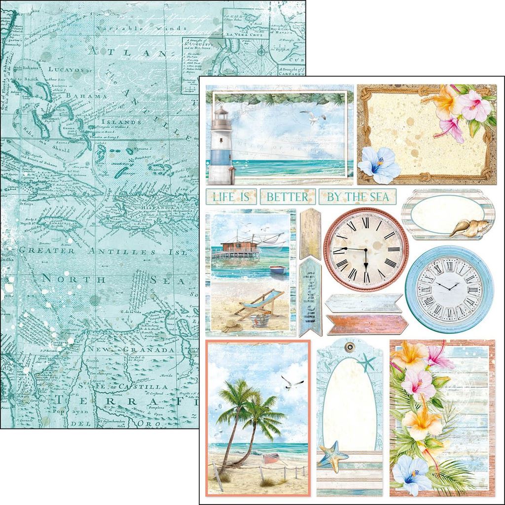 Ciao Bella Summer Breeze A4 Creative pad