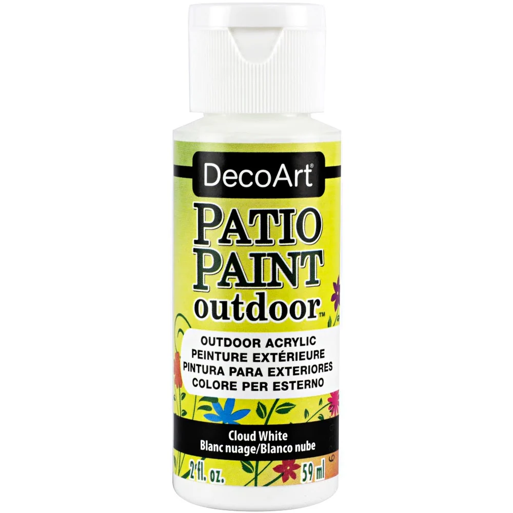DecoArt Cloud White Patio Paint 2oz
