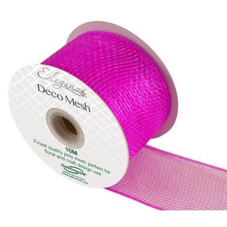 DecoMesh Fuchsia No.28 -  63mmx10m