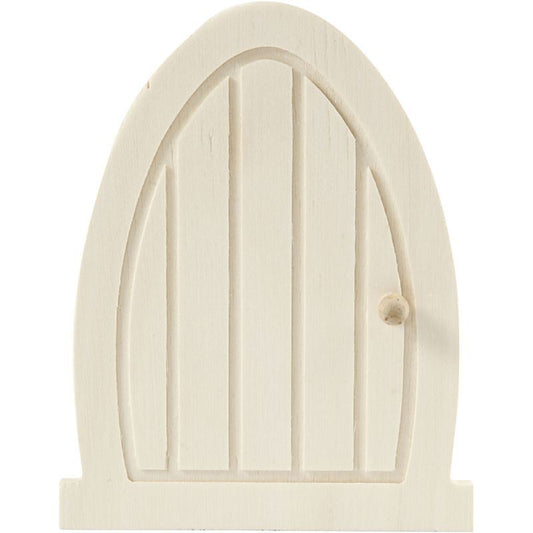 Wooden Fairy Door 10x13x0.5cm