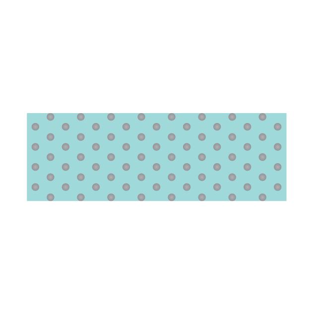 Silver Polka Dots/15Mm Tape