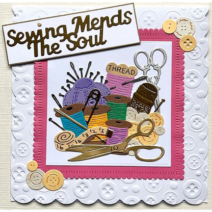 Thank You Sew Much Sweet Dixie Cutting Die