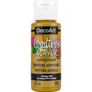 DecoArt Antique Gold Crafters Acrylic 2oz