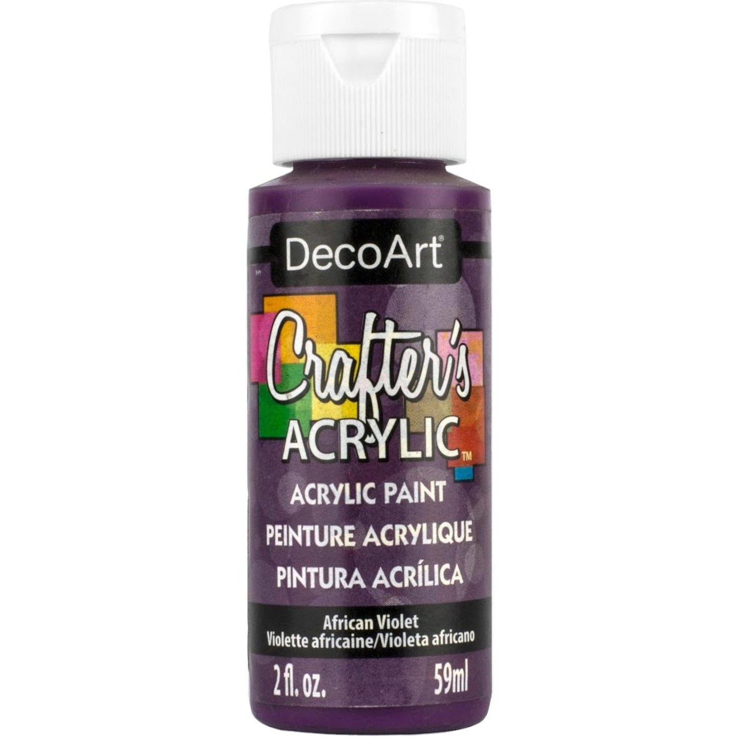 African Violet Crafters Acrylic 2oz