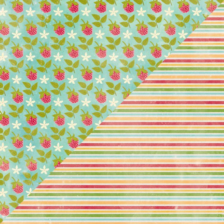 Fresh Yogurt12x12 Patterned Paper