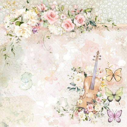 Ciao Bella Blooming 8inc x 8inc Paper Pad