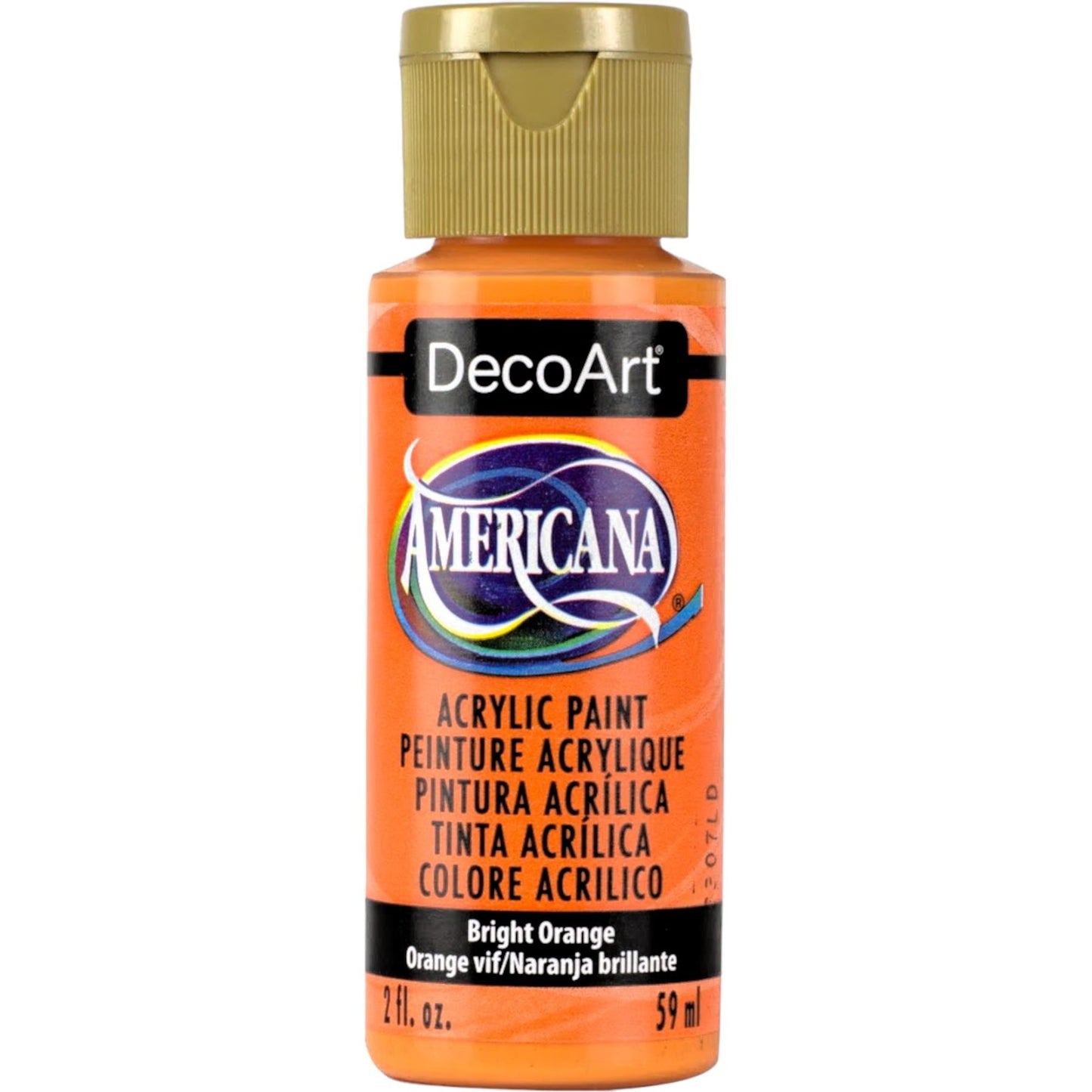 Bright Orange Americana Acrylic 2Oz.