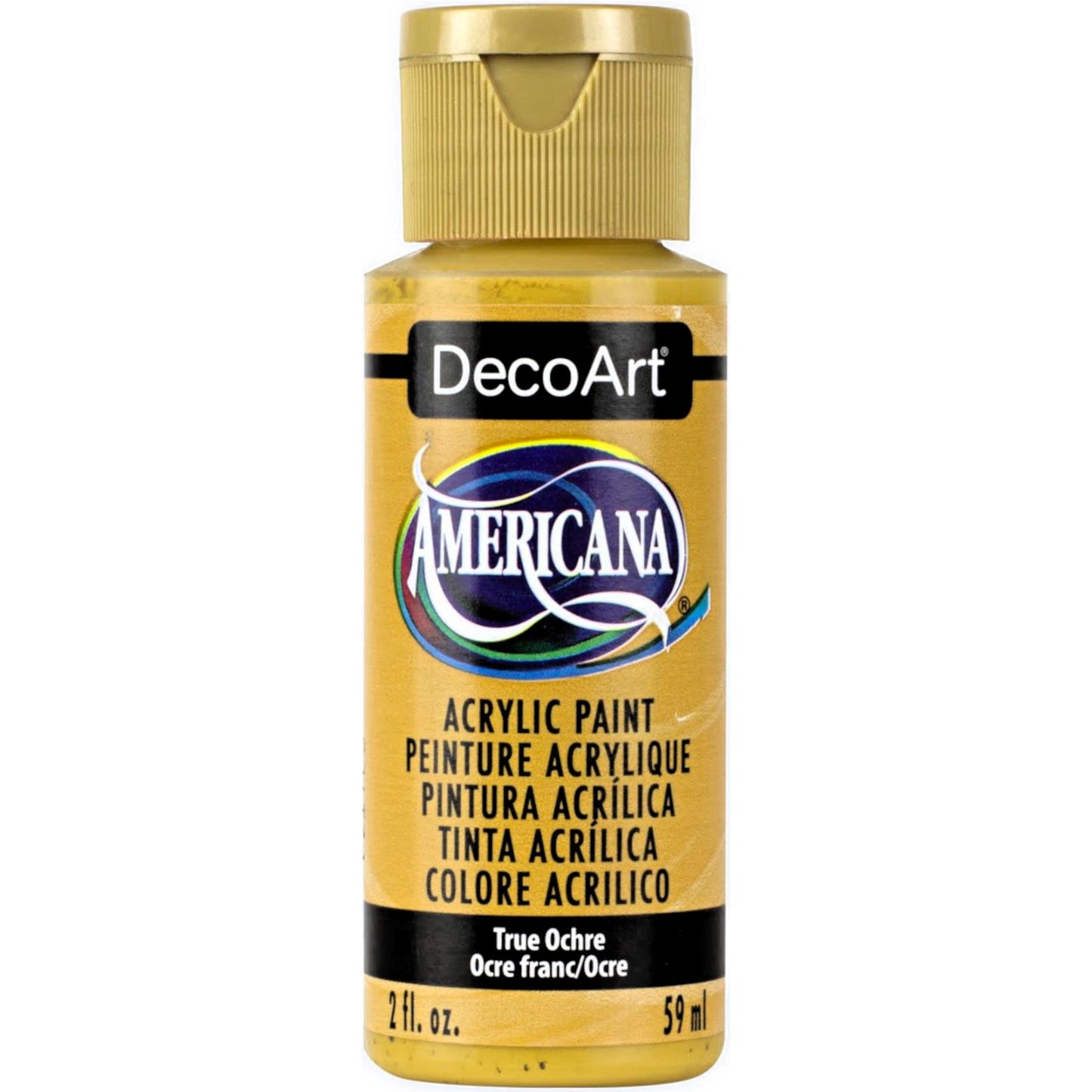 True Ochre Americana Acrylic 2Oz.