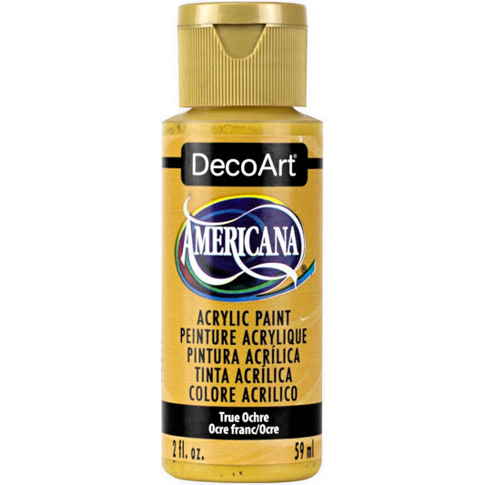 True Ochre Americana Acrylic 2Oz.