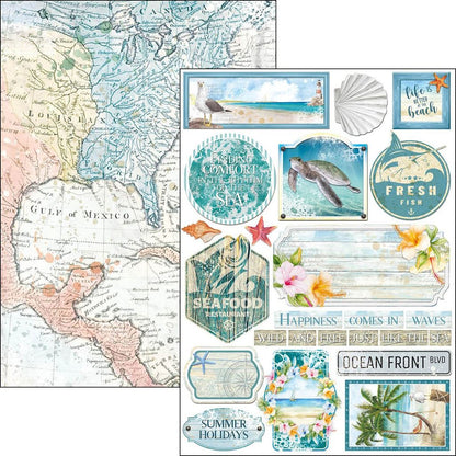 Ciao Bella Summer Breeze A4 Creative pad