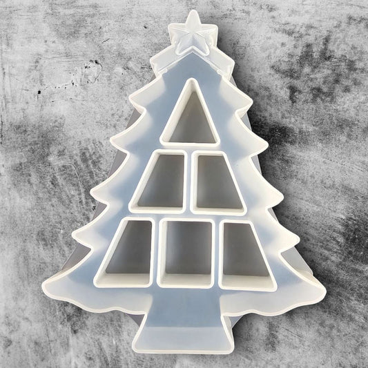 Christmas Tree Tray Silicone Mould