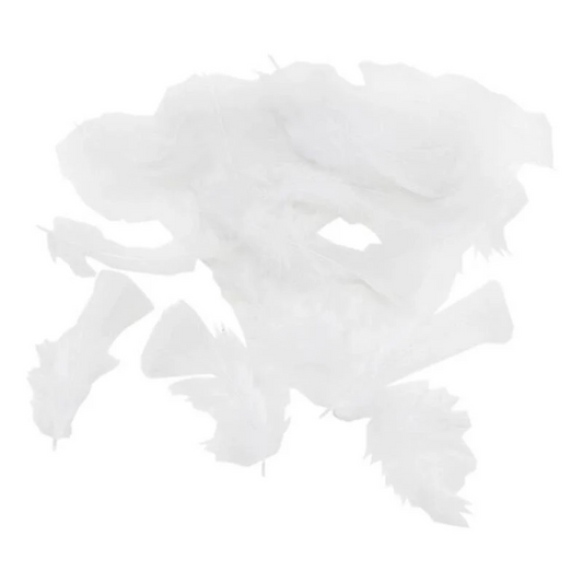 Pack of 50 White Feathers