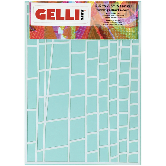 Gelli Arts Ladder Stencil (For use with 5x7 plate)