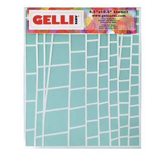 Gelli Arts - Ladder Stencil (Large)