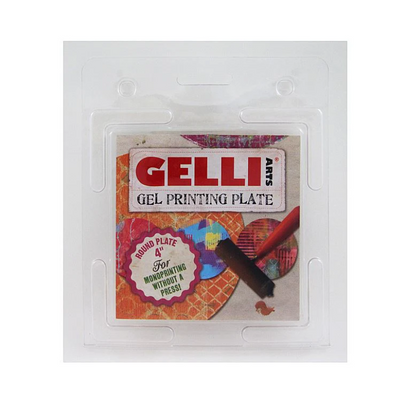 Gelli Arts 4" Round Gel Printing Plate