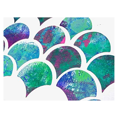 Gelli Arts Sequinella Seashell Stencils Kit