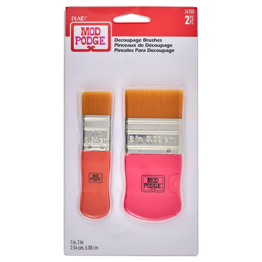 Mod Podge Brush Set 1" & 2" 2 Piece