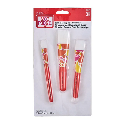 Mod Podge – Soft Decoupage Brush Set