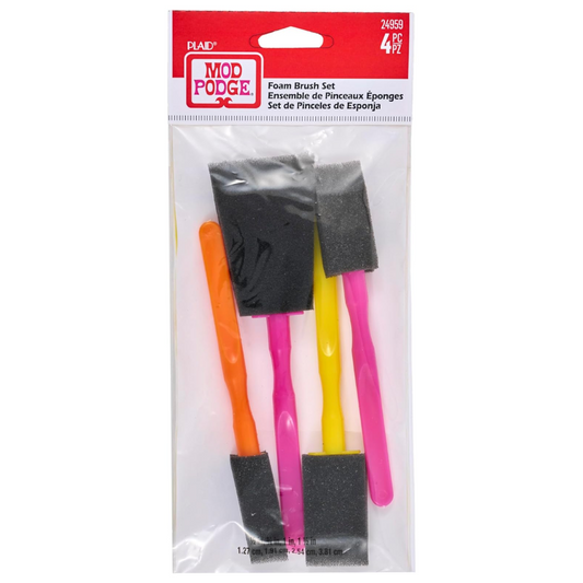 Mod Podge Foam Brush Set