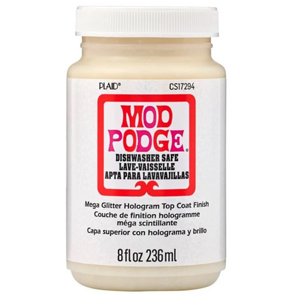Mod Podge – Mega Glitter Hologram – 8 oz