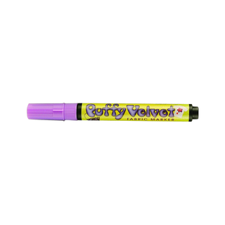 Puffy Velvet Marker - Fluorescent Violet