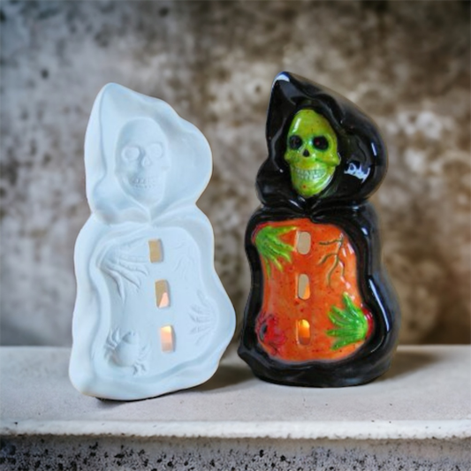 Tombstone Tealight Holder – Bisque Blanks – Box of 6