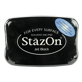 Jet Black StazOn On Pad