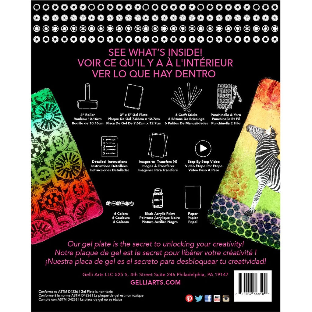Gelli Arts® Image Transfer Kit
