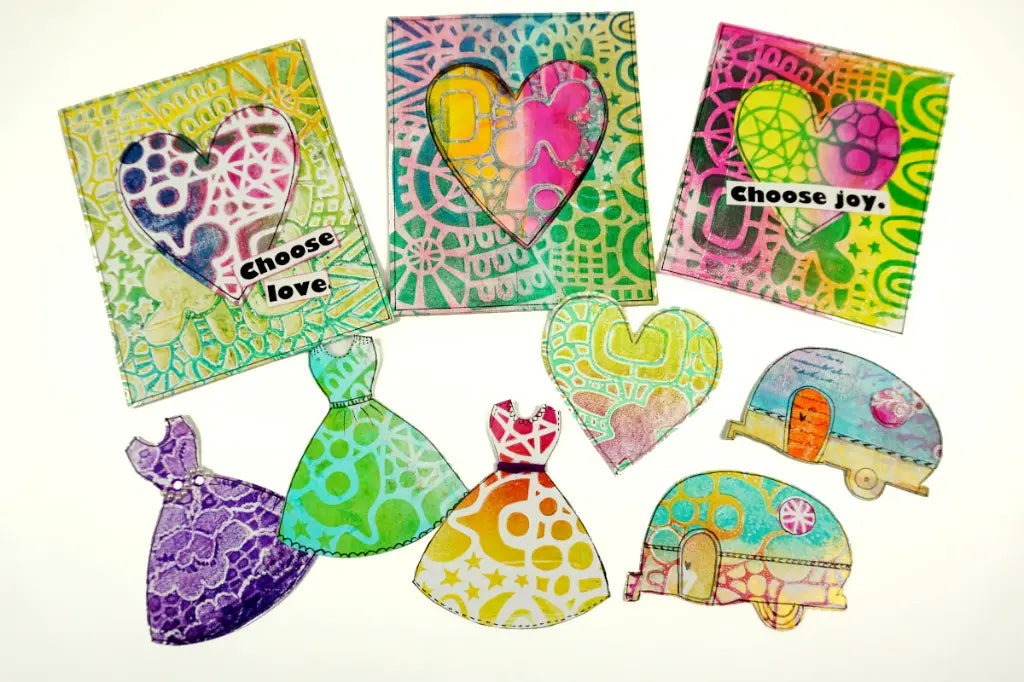 Gelli Arts® Handmade Card Kit