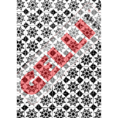 Gelli Arts® Image Transfer Printables - Lisbon Tiles