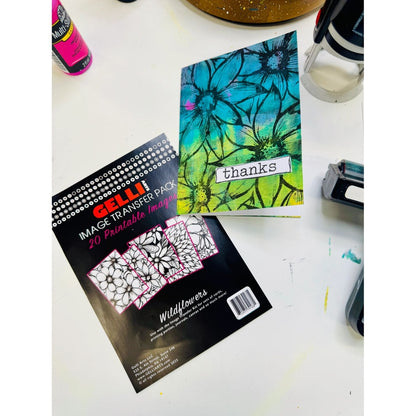 Gelli Arts® Image Transfer Printables - Wildflowers