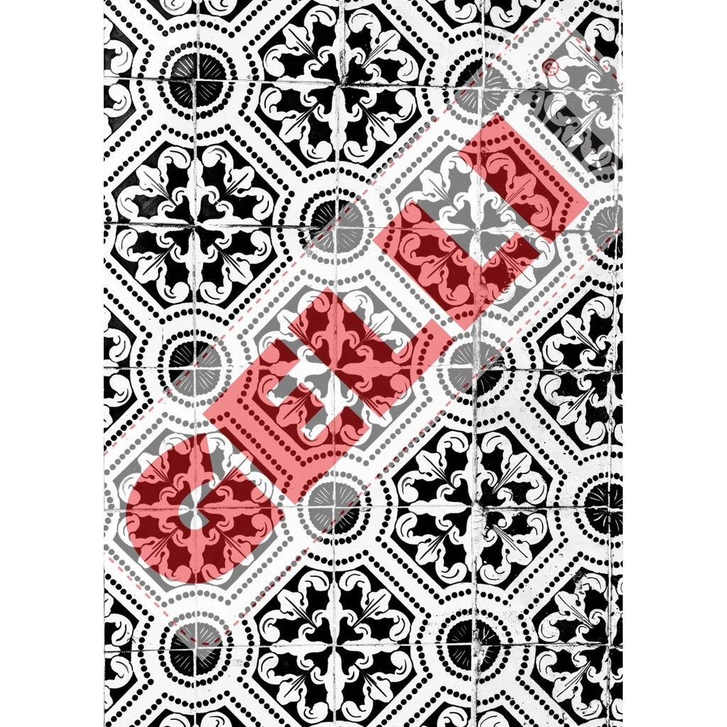 Gelli Arts® Image Transfer Printables - Lisbon Tiles