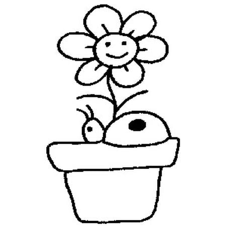 LM Ladybird Flowerpot