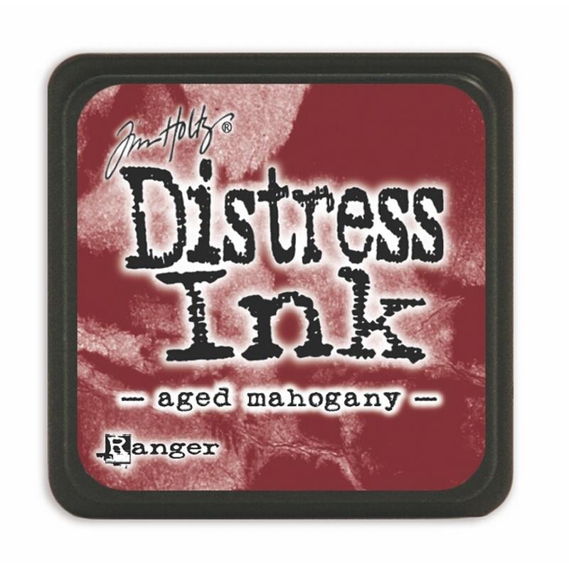 Distress Ink Pad Mini Aged Mahogany