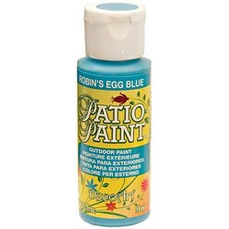 Robins Egg Blue Patio Paint